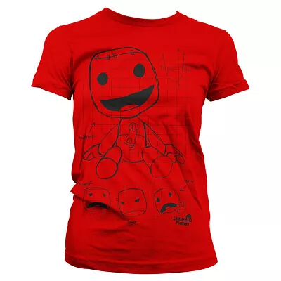 Buy Little Big Planet Girly Shirt Print Women Officially Licensed • 30.91£