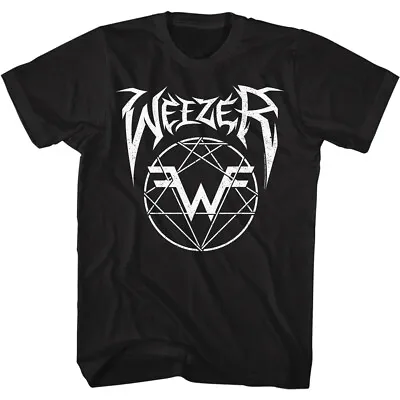 Buy Weezer Rocks W Logo Men's T Shirt Rock Music Merch • 49.86£