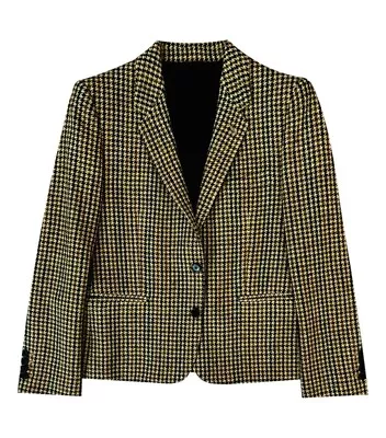 Buy Celine Checked Wool Jacket • 772£