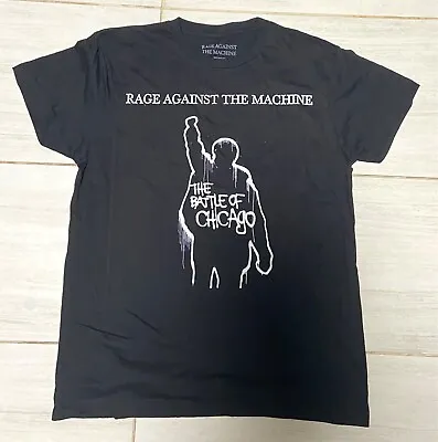 Buy Official Chicago Rage Against The Machine RATM 2022 PSA Tour L Large Shirt • 85.24£