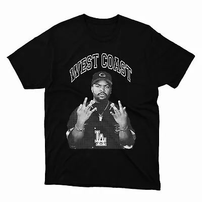 Buy ICE CUBE West Coast LA  Hip Hop Rapper Rap T Shirt NWA • 9.99£