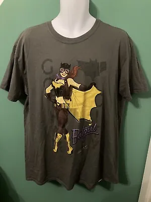 Buy DC Comics Justice League Bombshells Batgirl Pin Up T-shirt • 14.99£