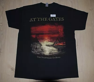 Buy At The Gates  The Nightmare Of Being  Large L NEW T-shirt Arch Enemy In Flames • 18.92£