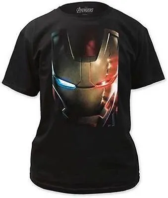 Buy Avengers Age Of Ultron Iron Man Close Up Black Marvel Comics T Tee Shirt S-2Xl • 31.78£