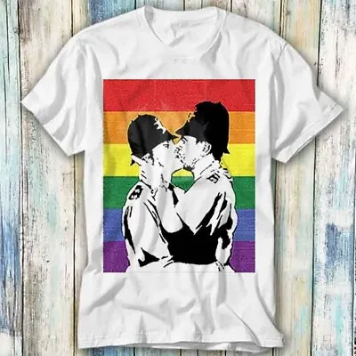Buy Banksy LGBT Pride Gay Rainbow Police T Shirt Meme Gift Top Tee Unisex 417 • 6.35£