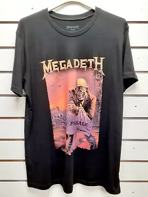 Buy Megadeth T Shirt New Official Peace Sells Backprint Size Large Rock Metal • 17£