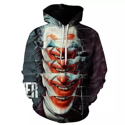 Buy 21 Styles Movie Joker Casual Fashion Men Long-sleeved Hoodie Sweatshirts Coat  • 20.99£