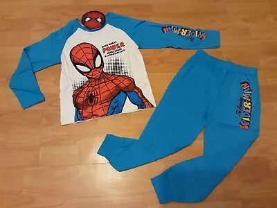 Buy Bnwt Marvel Boys Spiderman Pyjamas Age 3-4 • 5£