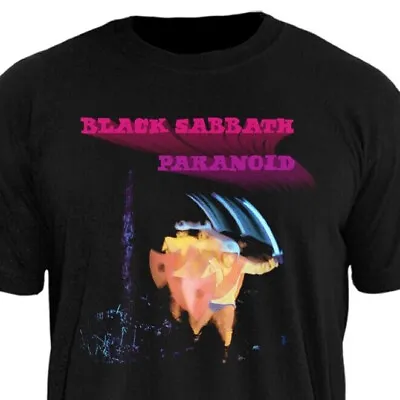 Buy Official Licensed T-Shirt Black Sabbath Paranoid Stamp Rockwear • 38.61£