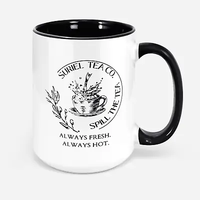 Buy Suriel Tea Co. Mug Acotar Inspired Coffee Mug Bookish Merch A Court Of Thorns An • 17.99£
