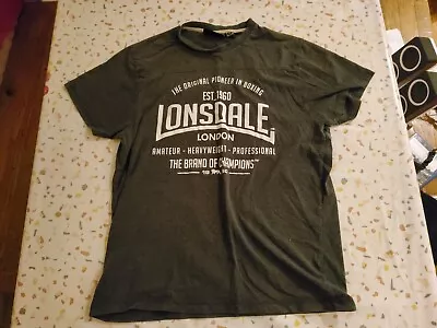 Buy Lonsdale Mens T Shirts Medium  • 5£