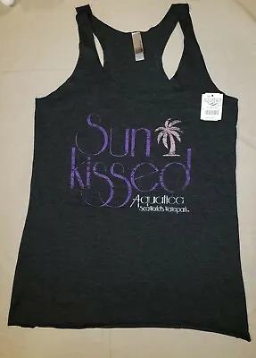 Buy Ladies NEW Sunkissed Tank Top Gray From SeaWorld's Aqualica Waterpark  • 10.37£