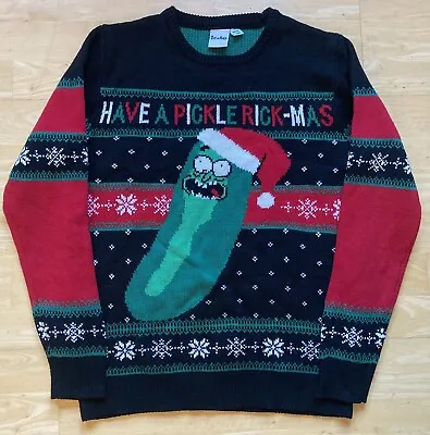 Buy Medium 40  Inch Chest Rick And Morty Ugly Christmas Jumper Sweater Xmas  • 29.99£
