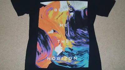 Buy Women's BRING ME THE HORIZON Metalcore Painted Art Concert T-Shirt SMALL BMTH • 14.18£