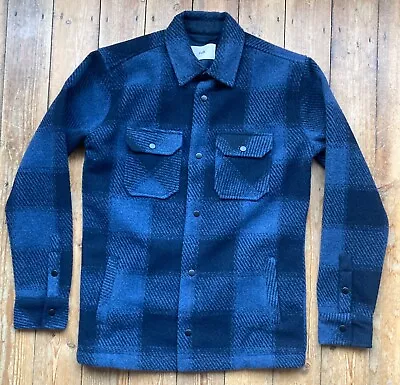 Buy Folk Overshirt / Shacket Blue Lumberjack (Size 2) Small/Medium • 10£