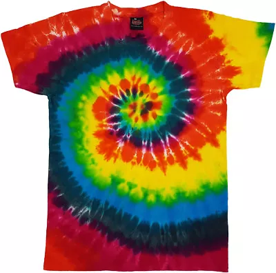 Buy Tie Dye T Shirt Top Tee Tye Die Music Festival Hipster Indie Retro Unisex Tshirt • 14.99£