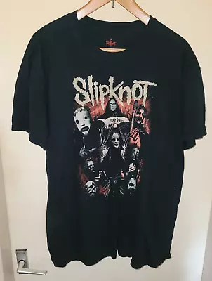 Buy Slipknot T Shirt Size XXL Seven Nu Metal Rock Alt Graphic Print Double Sided • 21.99£
