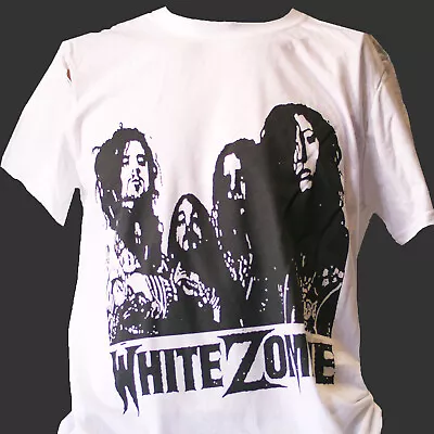 Buy WHITE ZOMBIE METAL ROCK T-SHIRT Unisex S-3XL • 13.99£