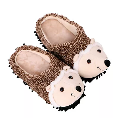 Buy Warm And Snuggly Hedgehog Slippers - Ideal For Chilly Nights • 16.49£