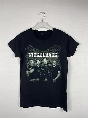 Buy Rare Nickelback 2008 Vintage Top T Shirt Women Printed Logo 90s Merchandise • 37.80£