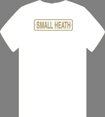 Buy SMALL HEATH T Shirt BSA Motorcycle Factory Address Road Sign Husband Souvenir • 15.90£