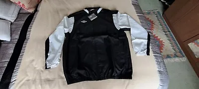 Buy Men's Brand New Umbro Training Shower Jacket In Black And White. Size XL.  • 10.99£