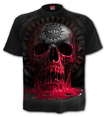 Buy Spiral Direct BLEEDING SOULS Mens Metal, Biker, Skulls, Cross T-Shirt, Clothing • 14.45£