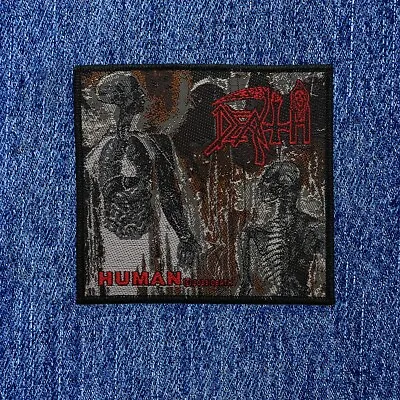 Buy Death - Human  Sew On Woven Patch Official Band Merch • 4.75£