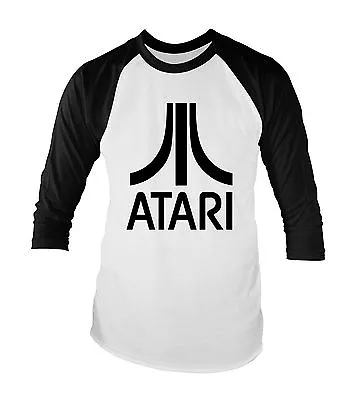 Buy Atari Unisex Baseball T-Shirt All Sizes • 14.99£