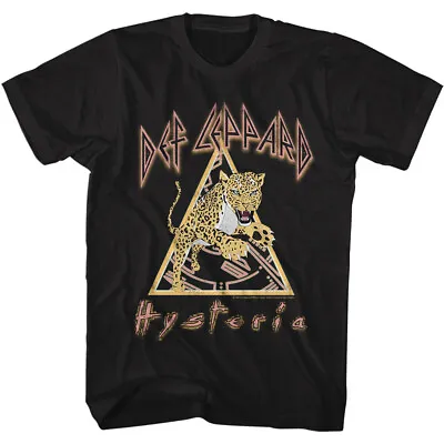 Buy Def Leppard Hysteria Attacking Leopard Men's T Shirt Rock Band Tour Music Merch • 40.90£