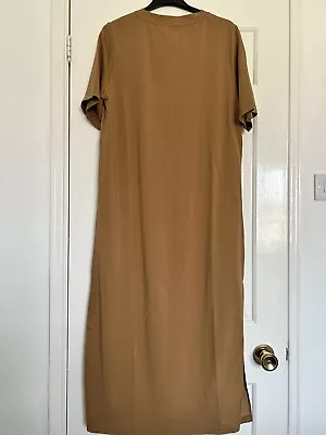 Buy COS Ladies T-shirt Dress Size S Mid Brown Colour  • 11£