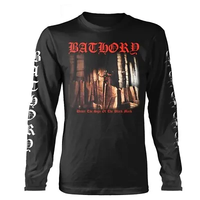 Buy BATHORY - UNDER THE SIGN BLACK Long Sleeve Shirt Large • 27.02£