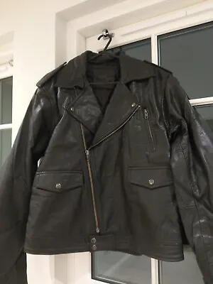 Buy Men's Leather Jacket Medium Brand New • 39.99£