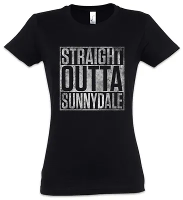 Buy Straight Outta Sunnydale Women T-Shirt Buffy The Fun Vampire Xander Willow • 21.54£
