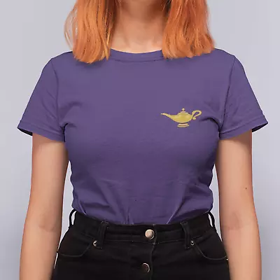 Buy Magic Lamp T-Shirt Top Tee - Disney Inspired Kids/Adults Aladdin Genie Lamp • 3.99£