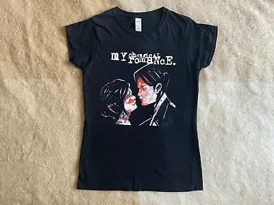 Buy MY CHEMICAL ROMANCE T-Shirt Large Black 35  Gildan Softstyle EXCELLENT Womens • 14.44£