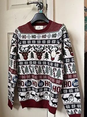 Buy Next Reindeer  Christmas Jumper Size XS  With Light Up £34 RRP • 15£