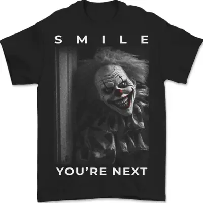 Buy Your Next Horror Clown Halloween Mens T-Shirt 100% Cotton • 10.75£