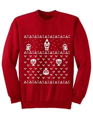Buy Legend Of Zelda Christmas Red Sweater, S-5XL US Size, Christmas Gift • 33.13£