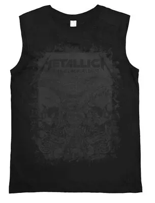 Buy Amplified Metallica The Black Album Men's Sleeveless T-shirt • 22.99£