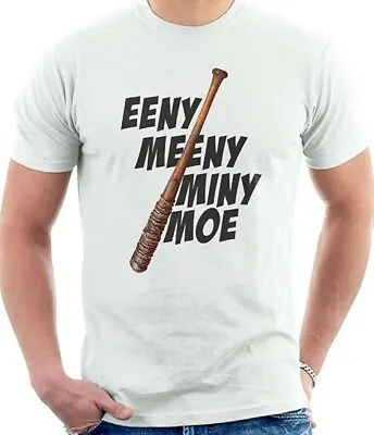 Buy The Walking Dead T-Shirt Retro Tee Moe Bat TV Zombie  • 6.99£