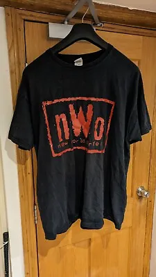 Buy Vintage NWO New World Order Hulk Hogan T Shirt XXL FOTL Single Stitch  • 15£