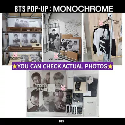 Buy [pre- Order] Bts 2024 Pop Up Monochrome Official Md Photocard T Shirts • 92.52£