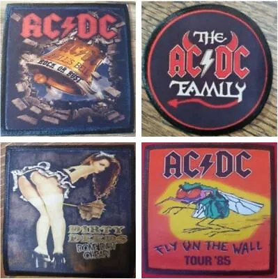 Buy Ac/dc Acdc Hells Bells Rock Or Bust Rock  Heavy Metal Band Music Sew Iron Patch • 5.99£