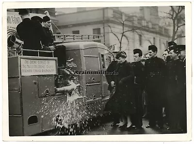Buy Orig. PRESS Photo English Fire Brigade Fire Injection For Finland In London 1940 • 12.35£