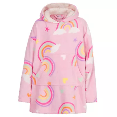 Buy Girls Boys Kids Giant Oversized Hoodie Warm Winter Fleece Lounge Hoody Blanket • 13.99£