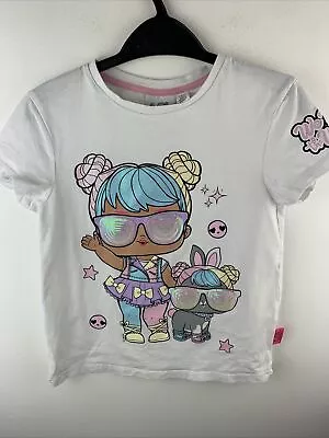 Buy LOL Sequin Glasses T-shirt 7-8 Years  • 3.50£
