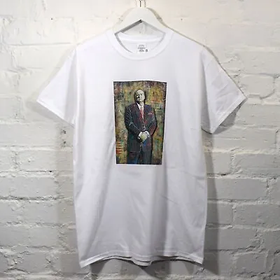 Buy Actual Fact Tony Soprano Suit Printed White T-shirt The Sopranos Tee  • 20£
