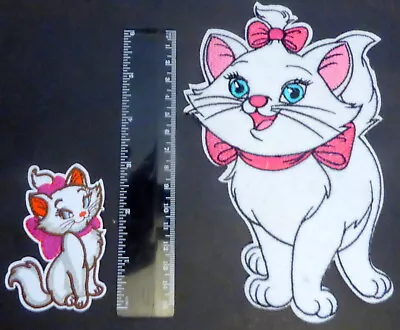 Buy Marie AristoCat Embroidered Sew On Or Iron-on Cotton Embroidered Patch • 6.95£