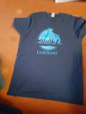 Buy Gildan T-shirt Lion King Lord Of The Rings Crossover Size Medium • 9.99£